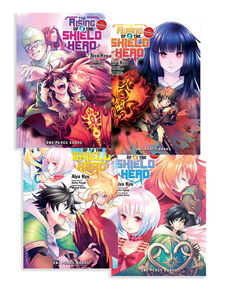 The Rising of the Shield Hero Manga (5-8) Bundle