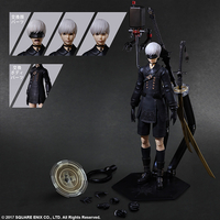 YoRHa No. 9 Type S Deluxe Ver NieR Automata Play Arts Kai Action Figure image number 0