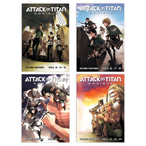 Attack on Titan Manga Omnibus (5-8) Bundle