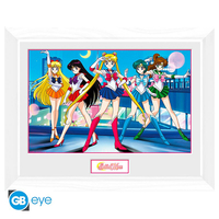 Sailor Scouts Sailor Moon Framed Print image number 0