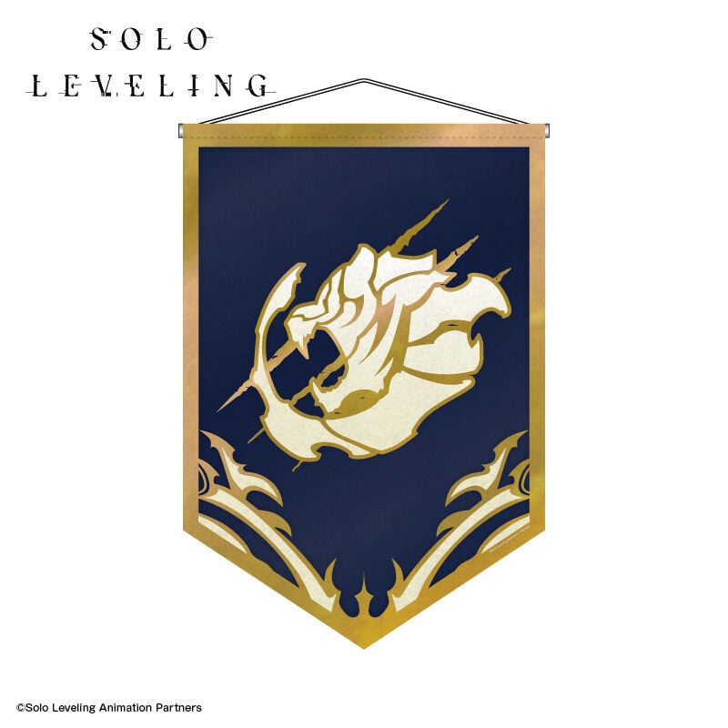 solo-leveling-white-tiger-guild-emblem-suede-wall-scroll