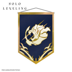 Solo Leveling - White Tiger Guild Emblem Suede Wall Scroll