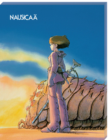 nausicaa-of-the-valley-of-the-wind-ohmu-and-nausicaa-500-piece-artboard-jigsaw-puzzle-canvas-style image number 0