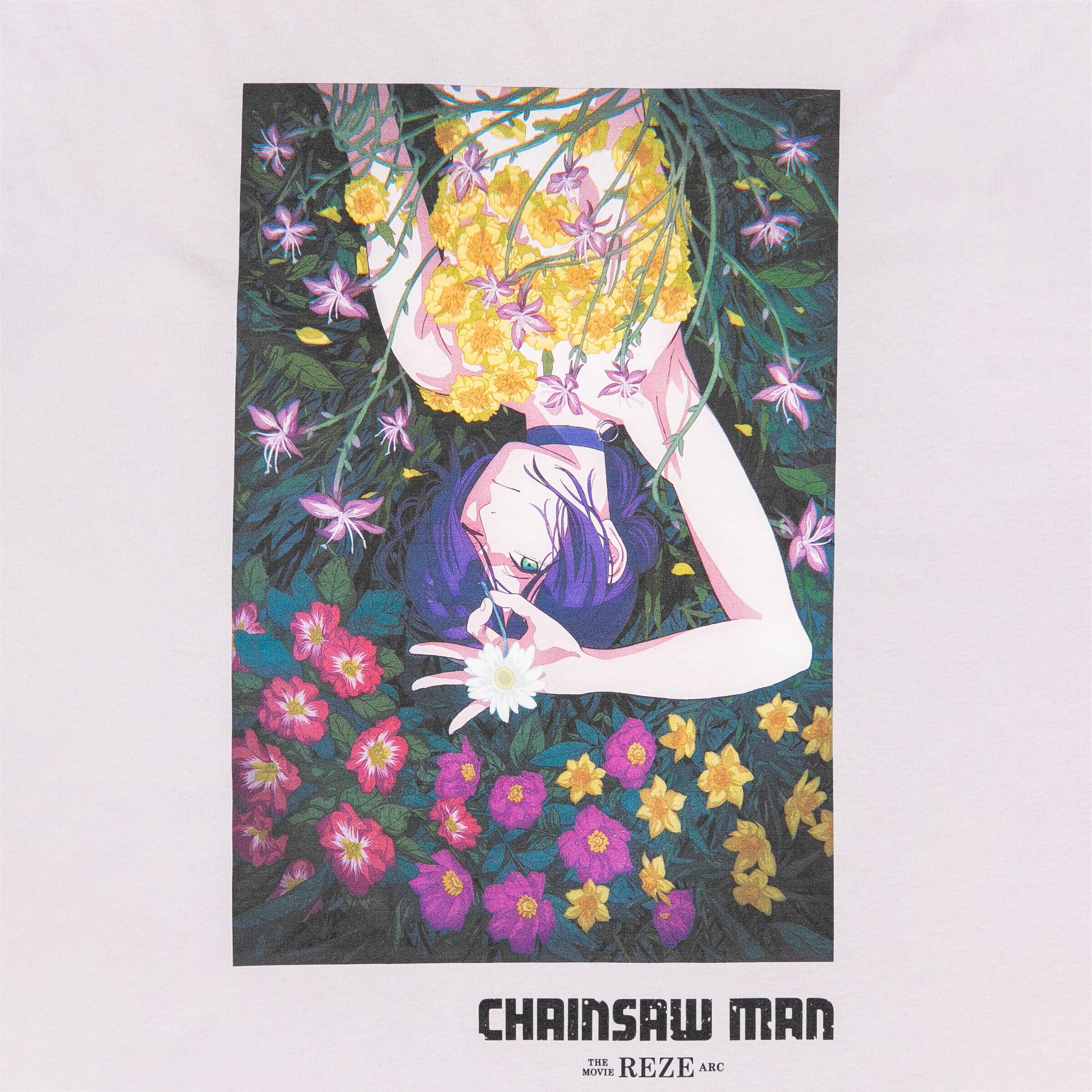 Chainsaw Man - The Movie: Reze Arc - Reze Movie Poster T-shirt  - Crunchyroll Exclusive image number 2