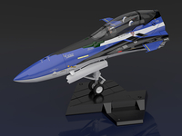 Macross Delta the Movie Absolute Live!!!!!! - Maximilian Jenius's MF-54 Durandal Valkyrie Fighter Nose 1/20 Scale PLAMAX Model Kit image number 0