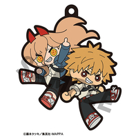 Chainsaw Man - Chibi Character Rubber Mascot Blind Box Keychain image number 6
