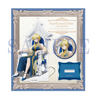 Lion King Fate/Grand Order The Movie Divine Realm of the Round Table Camelot Mascot and Pin Set image number 0