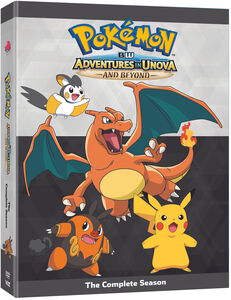Pokemon Black and White Adventures in Unova and Beyond DVD