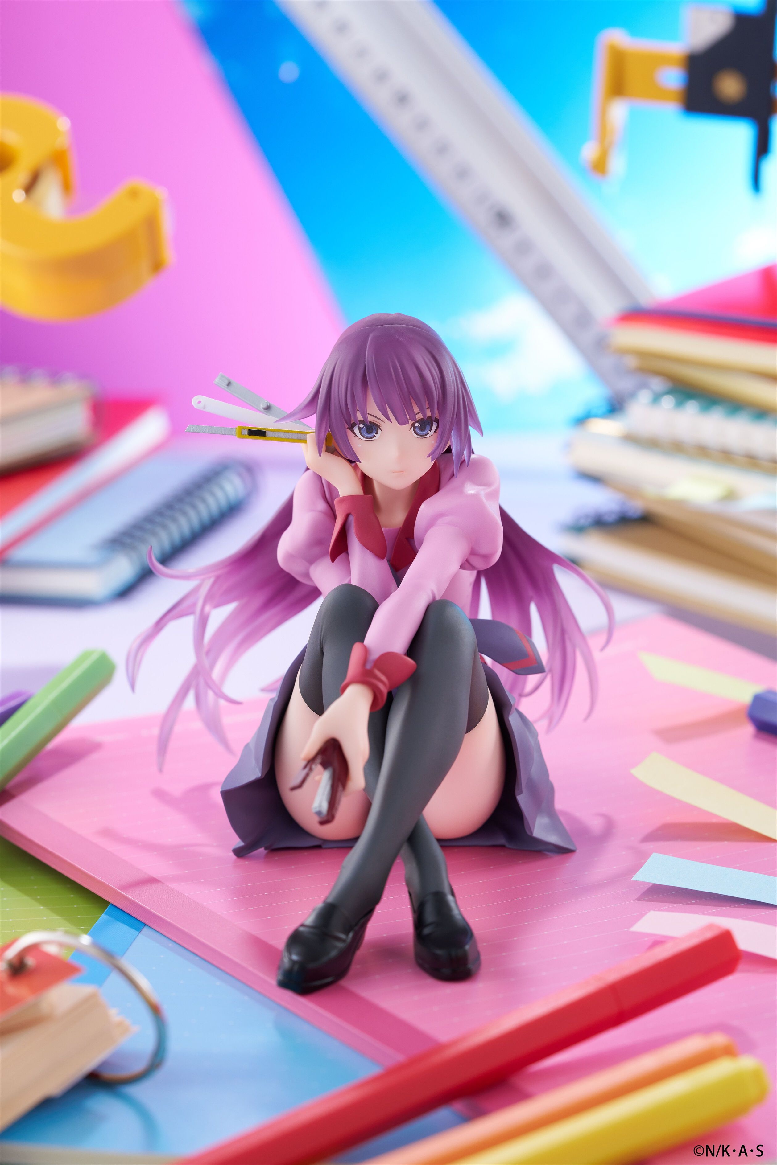monogatari-hitagi-senjougahara-desktop-cute-prize-figure image number 9