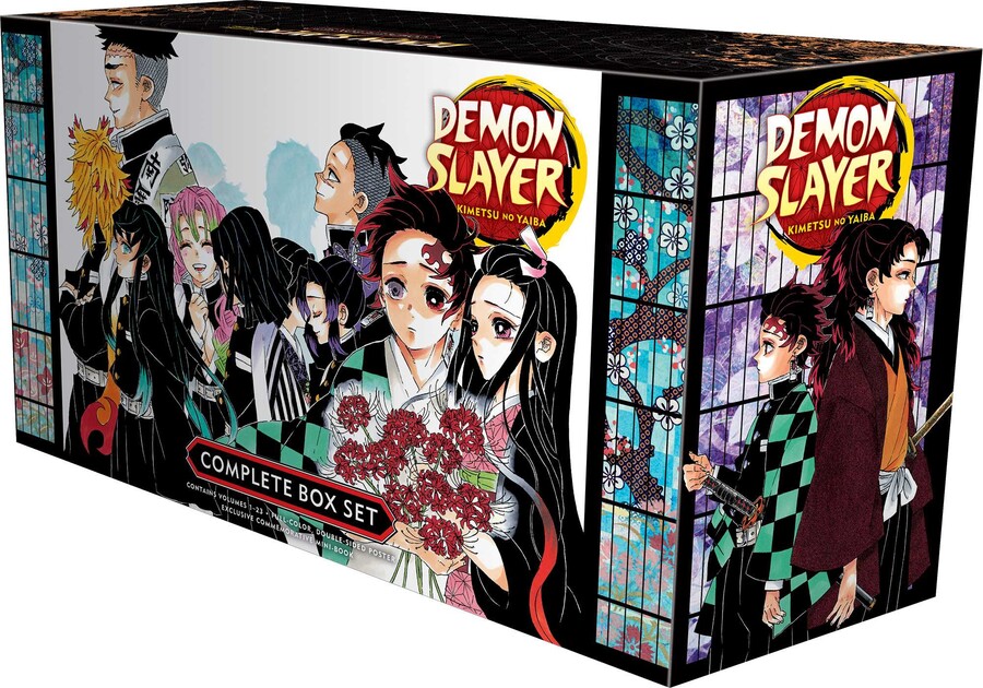 Demon Slayer Kimetsu no Yaiba Manga Box Set image count 0