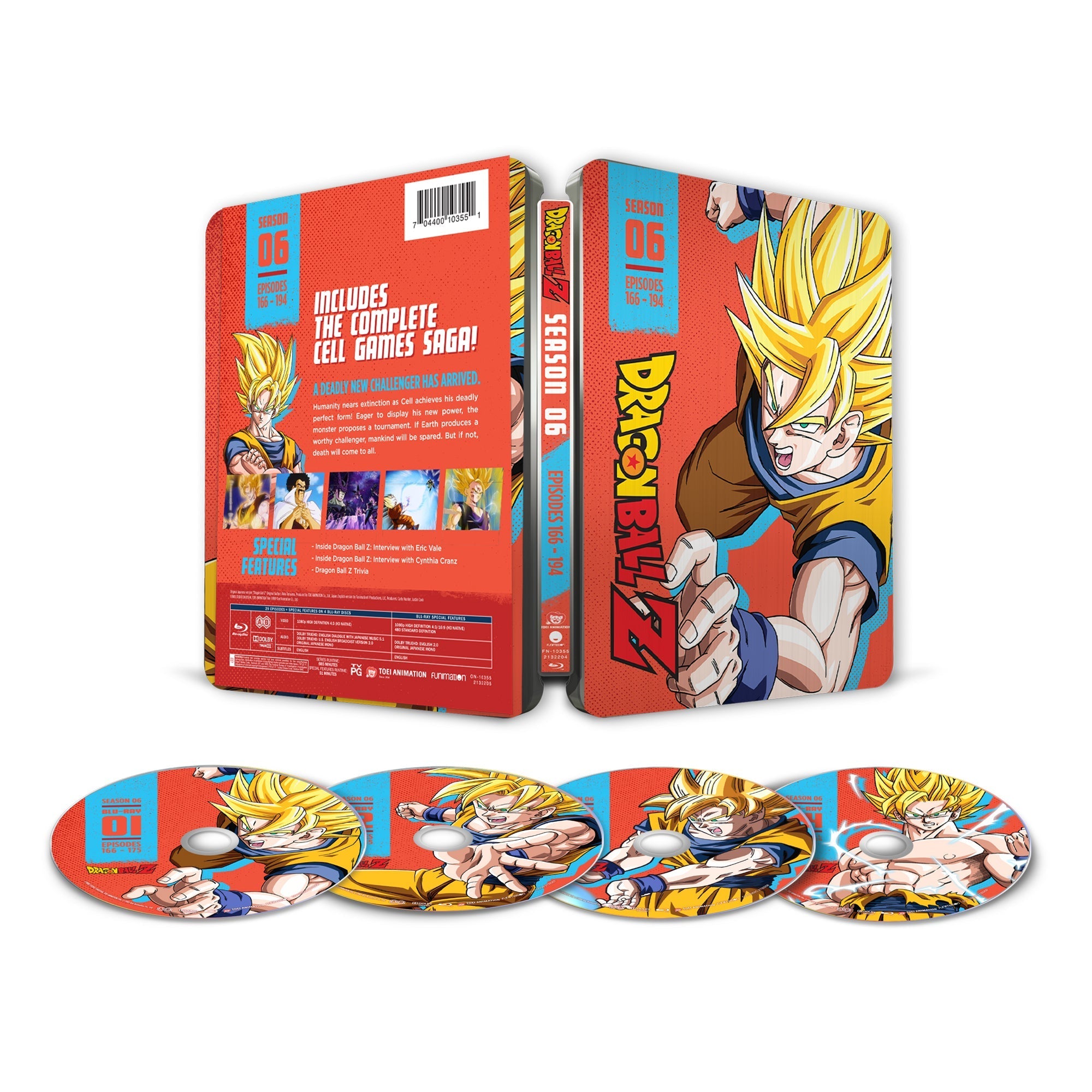 Dragon Ball Z - 4:3 Steelbook - Season 6 - Blu-ray image count 0
