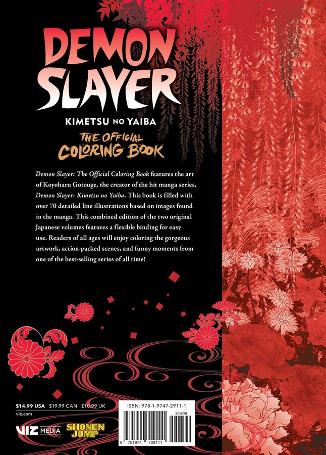 Demon Slayer Kimetsu no Yaiba The Official Coloring Book Volume 1 image count 7
