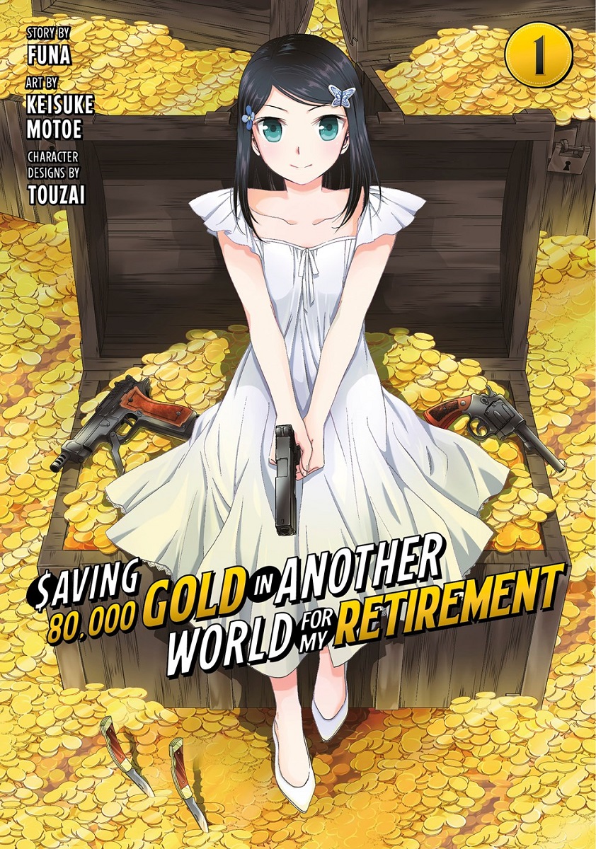 Saving 80000 gold in another world manga
