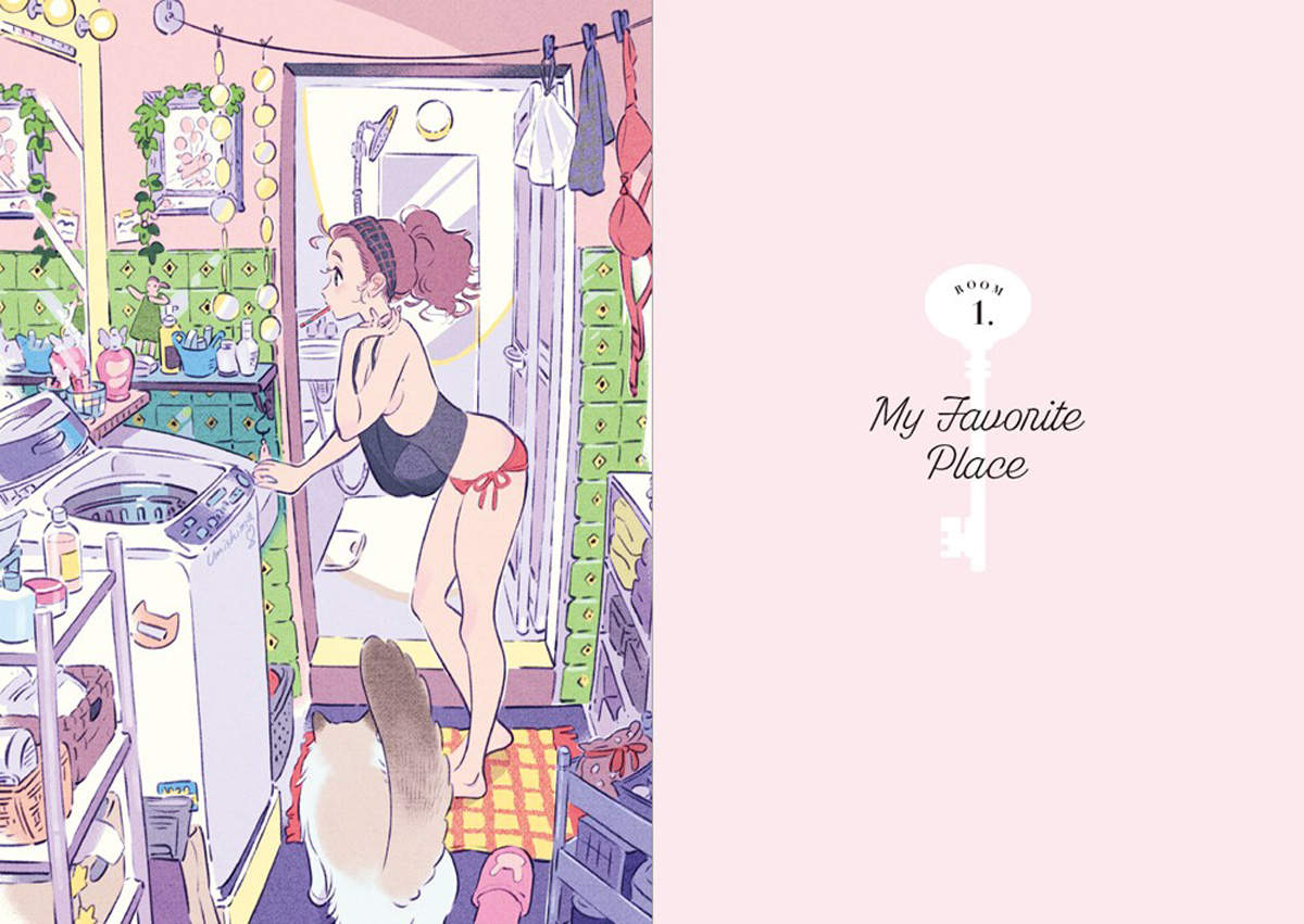 Rooms: An Illustration and Comic Collection by Senbon Umishima Art Book image count 1
