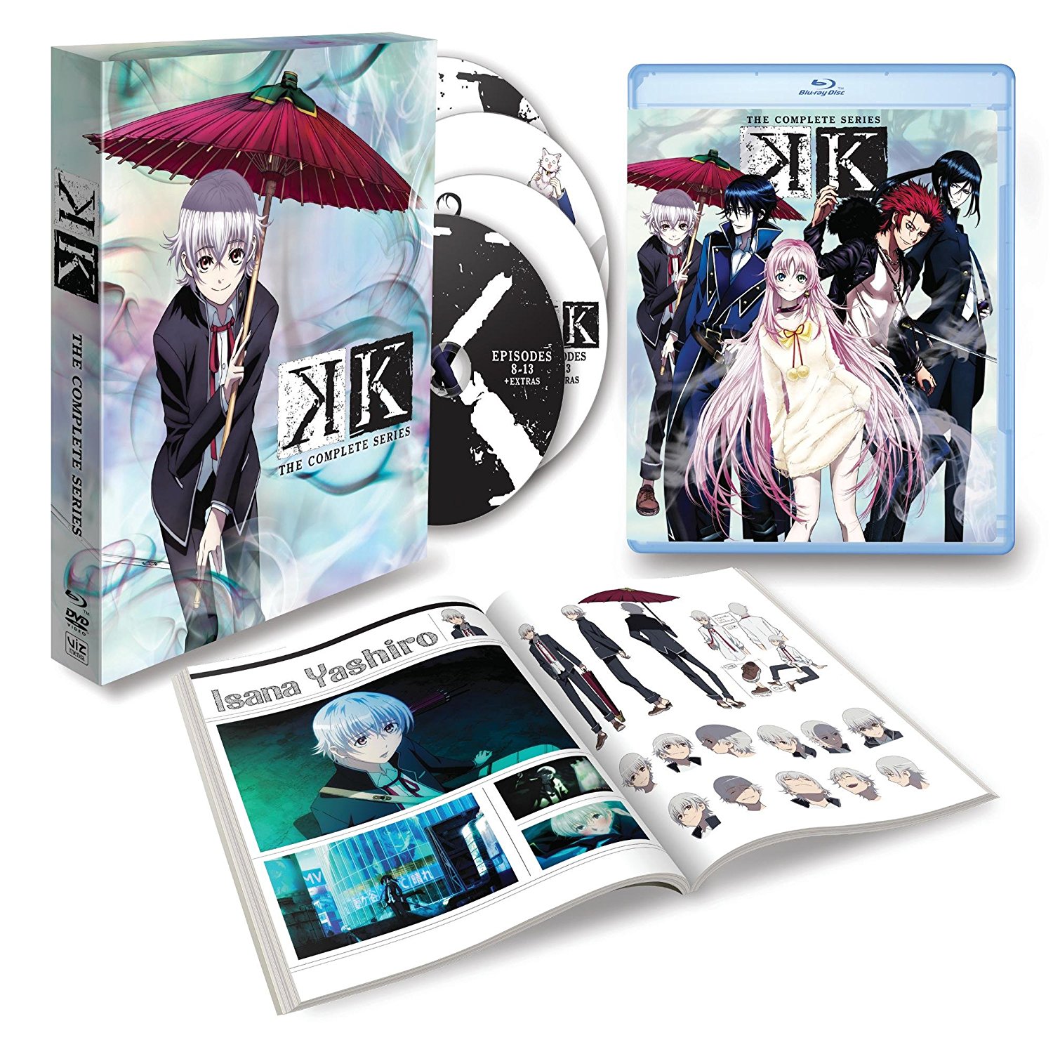 K DVD/Blu-ray Complete Series (Hyb) Limited Edition | Crunchyroll 