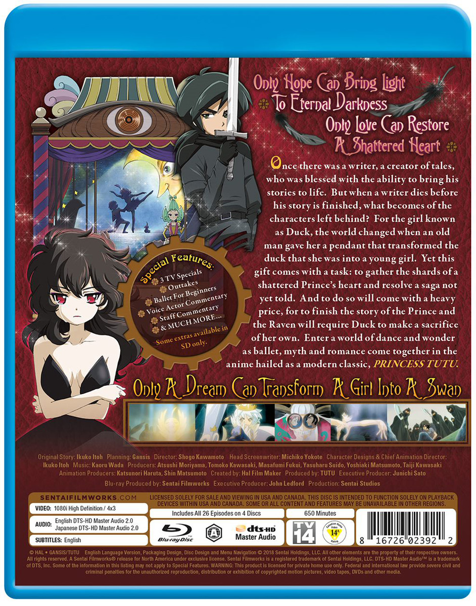 Princess Tutu Blu-ray