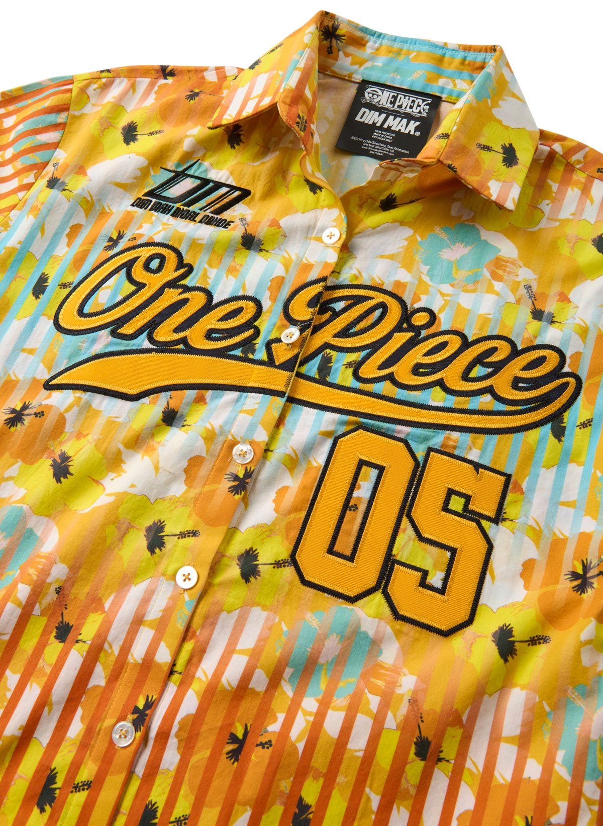 One Piece Button Down Anime Shirts Brook Post Timeskip One Piece