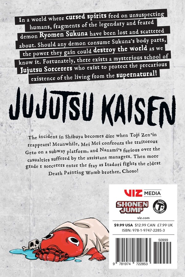 Jujutsu Kaisen Manga Volume 12 image count 1