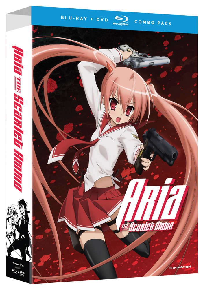 Aria the Scarlet Ammo DVD/Blu-ray Complete Series (Hyb) Limi