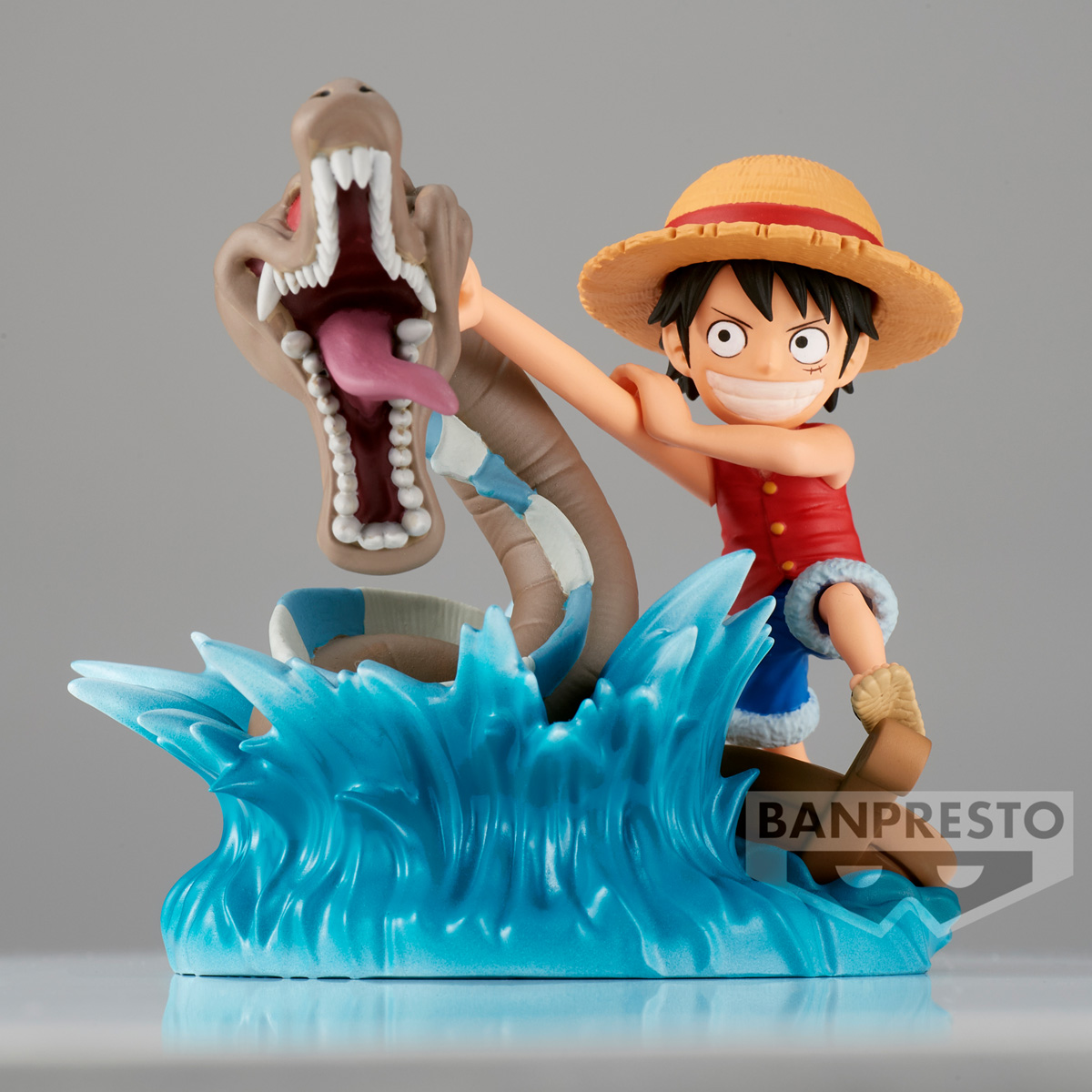 Banpresto - Monkey D. Luffy vs. Local Sea Monster, One Piece Figurine de  collection