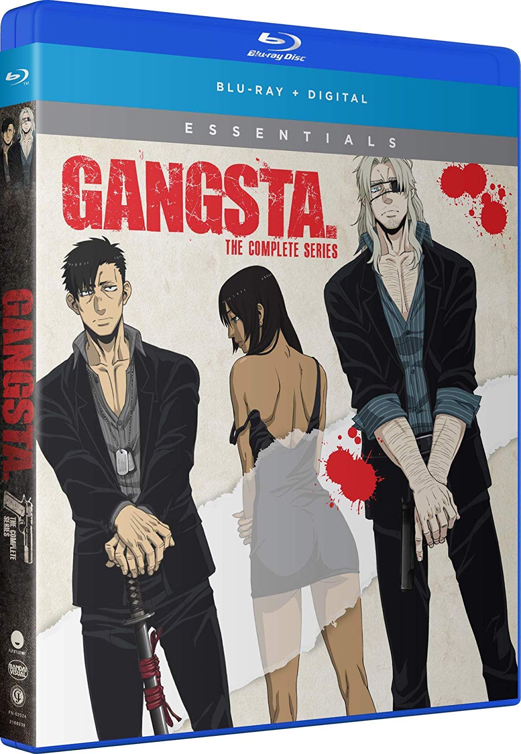 Mafia Anime: 91 Days Complete Series & Gangsta Blu-ray (8 Disc Set