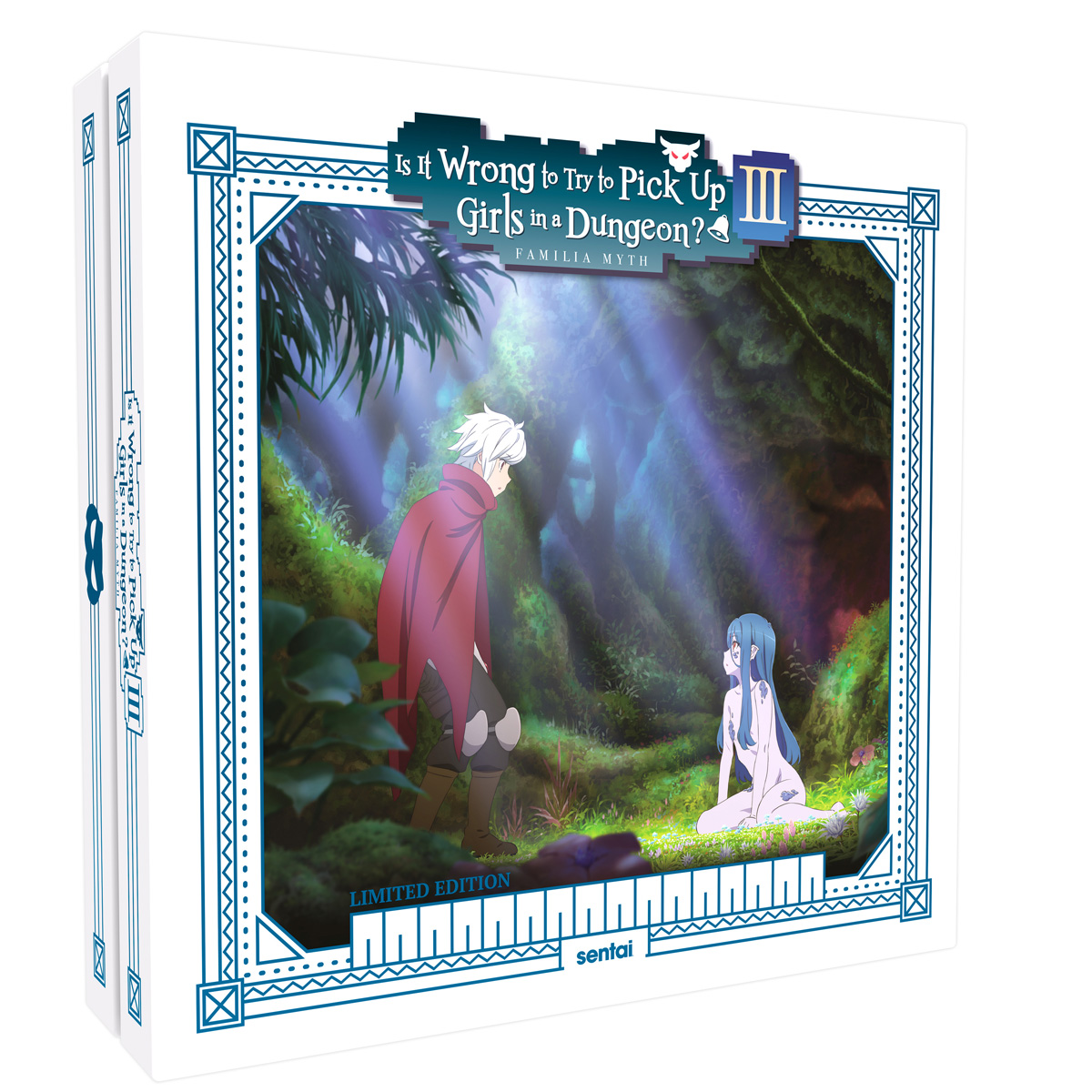 DanMachi / Is It Wrong To Try To Pick Up Girls In A Dungeon? Season 1-4 DVD