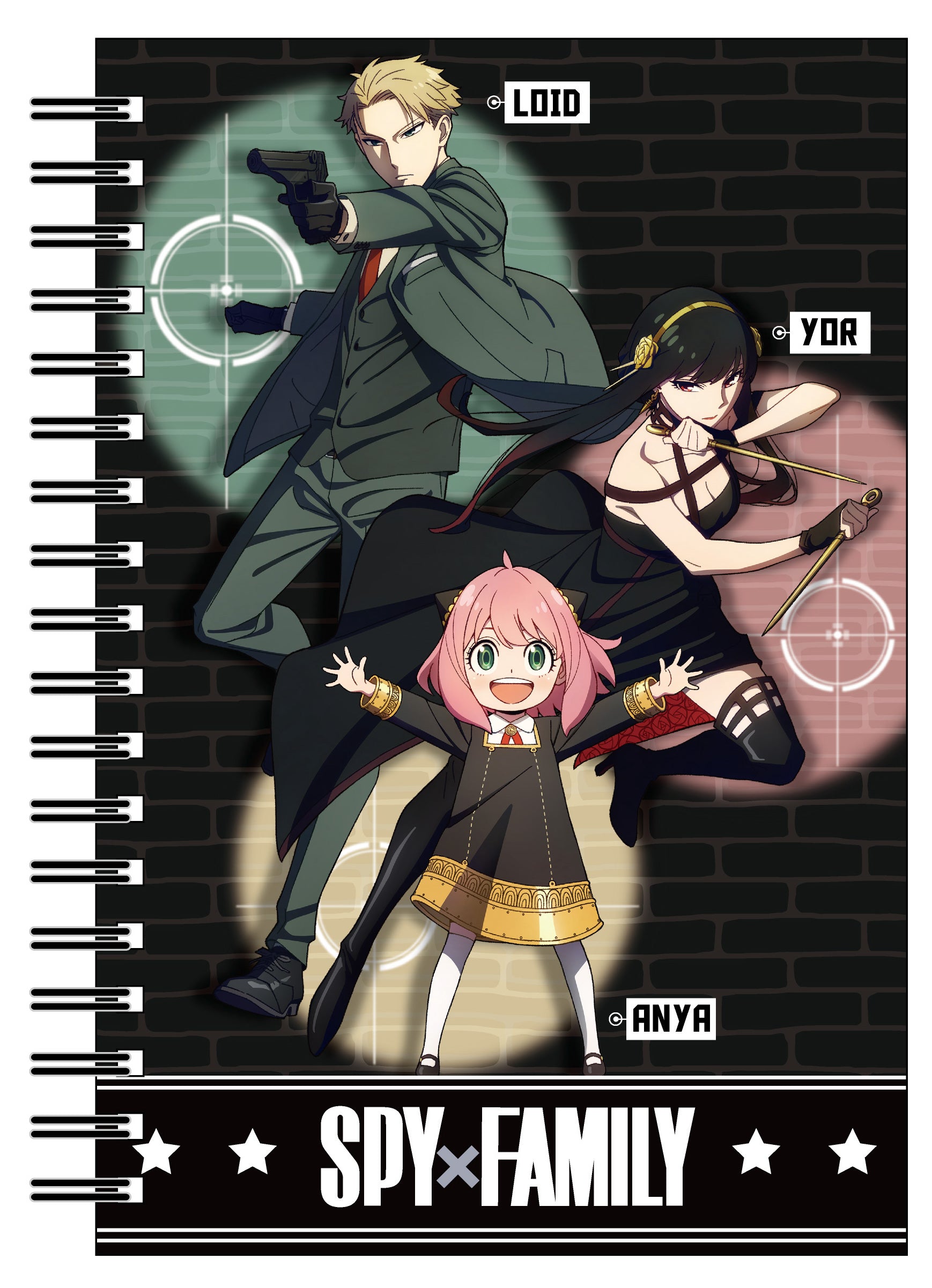 Spy x Family - Trio Notebook image count 0