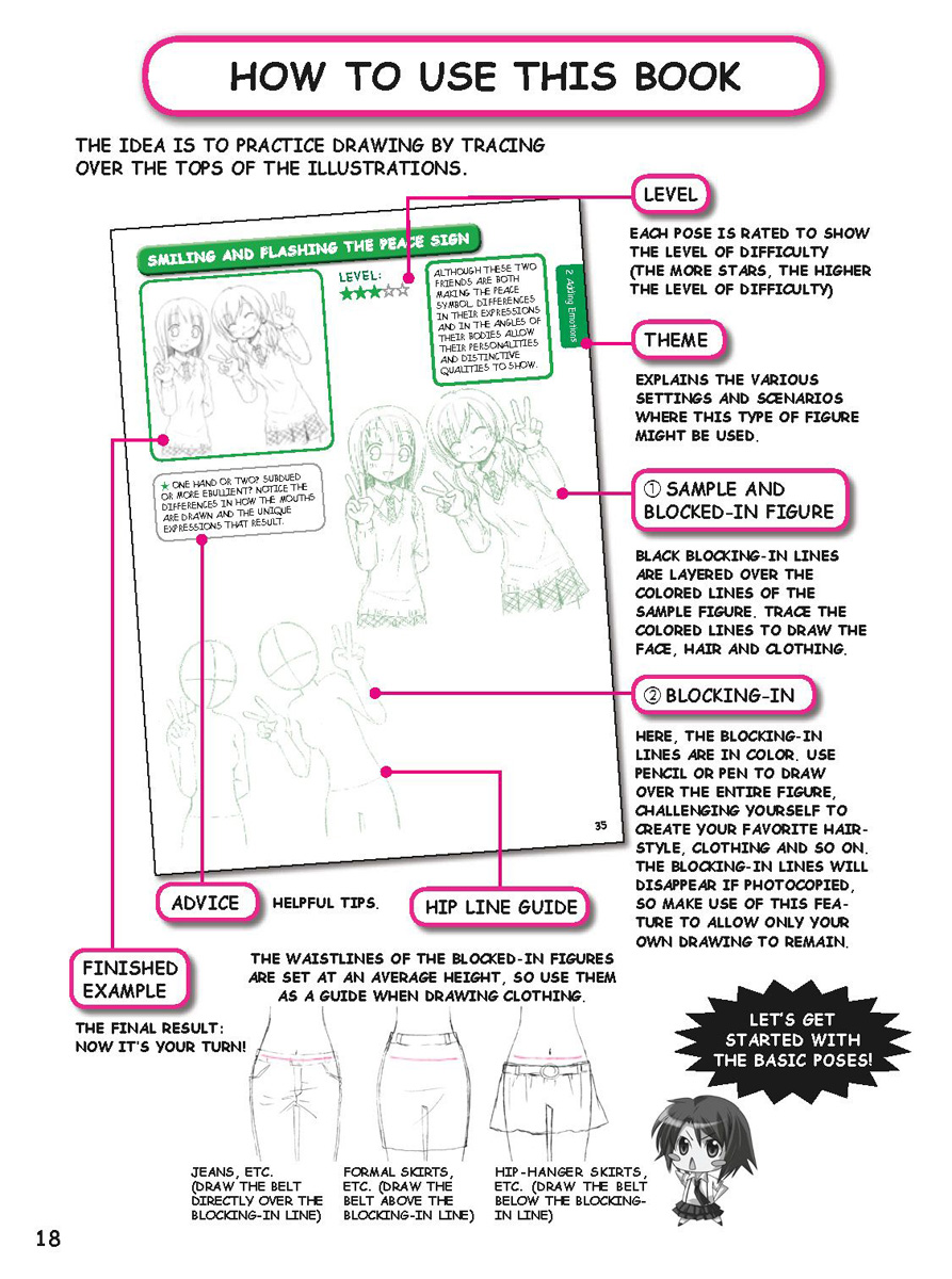 Manga: Drawing dynamic lines