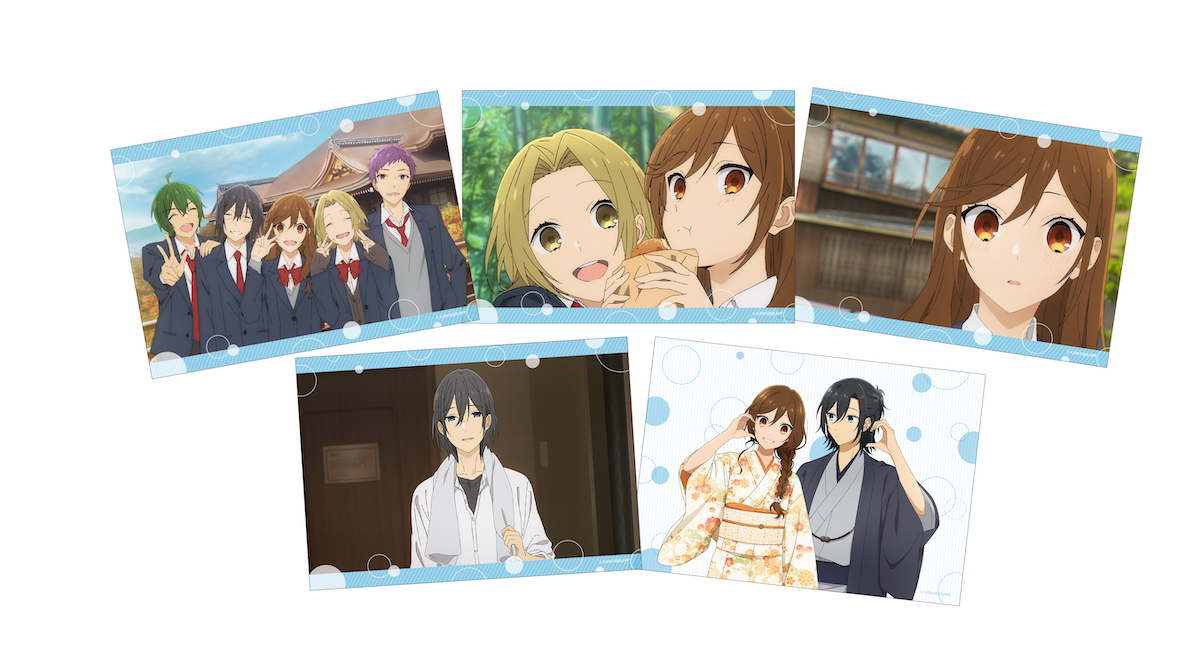 Horimiya SNS style clear card complete set of 13 anime exclusive