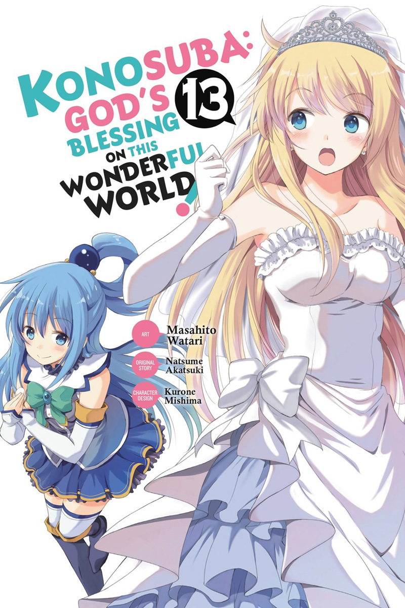 ART] KonoSuba: God's Blessing on This Wonderful World! Color Page in  Monthly Comic Alive 2022 September issue. : r/manga