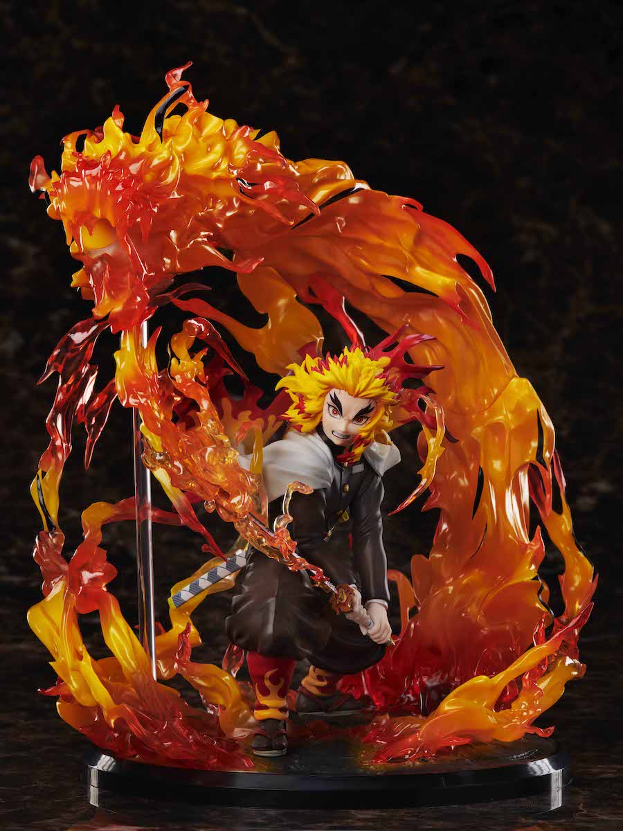 Demon Slayer Kimetsu no Yaiba: Mugen Train Kyojuro Rengoku 1/8 Scale Figure  by Aniplex