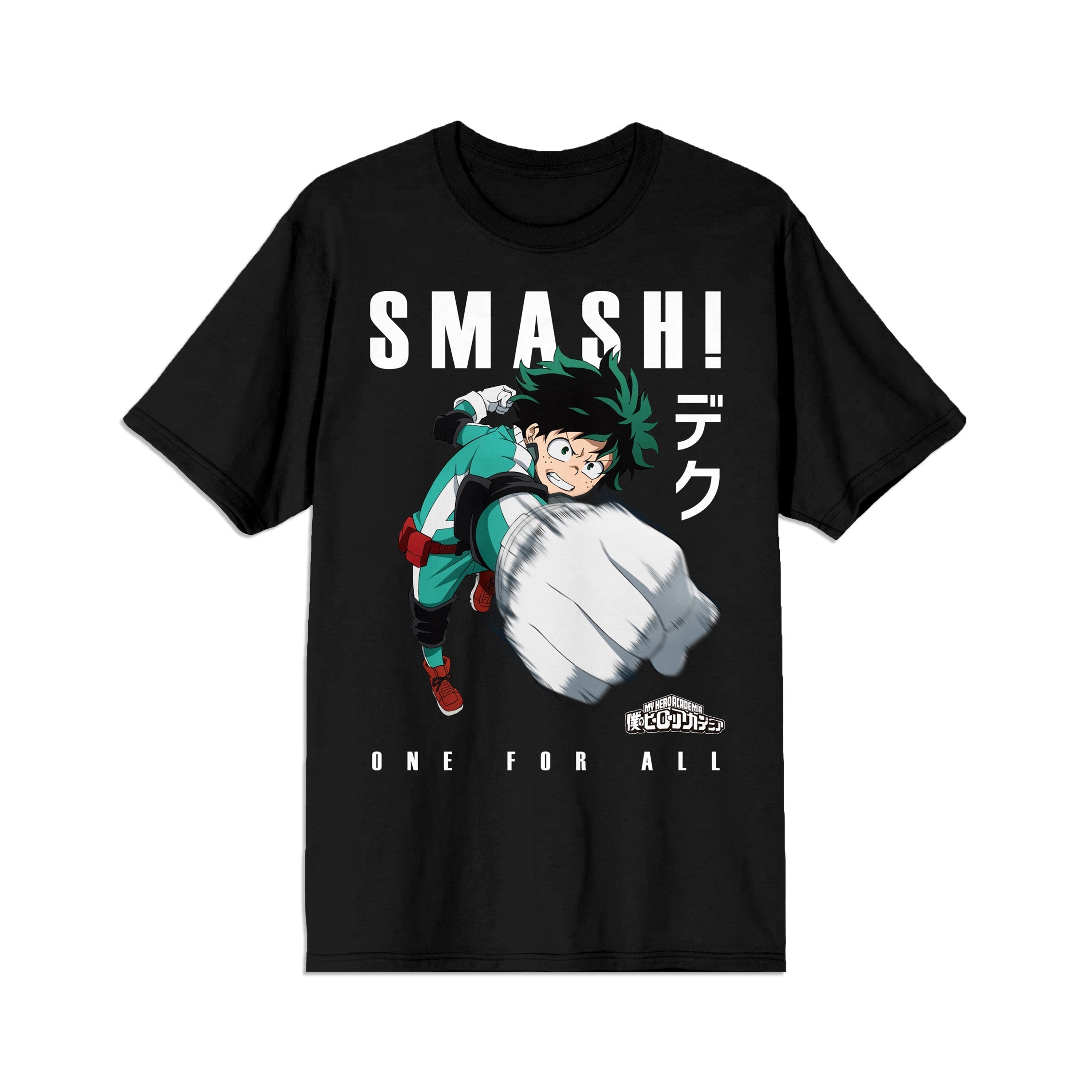 My Hero Academia - Deku Smash! T-Shirt | Crunchyroll store