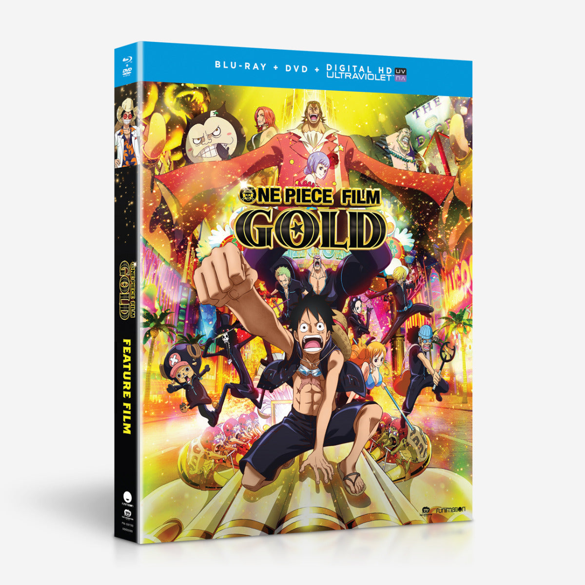 One Piece Film: Gold - Movie - Blu-ray + DVD + UV image count 0