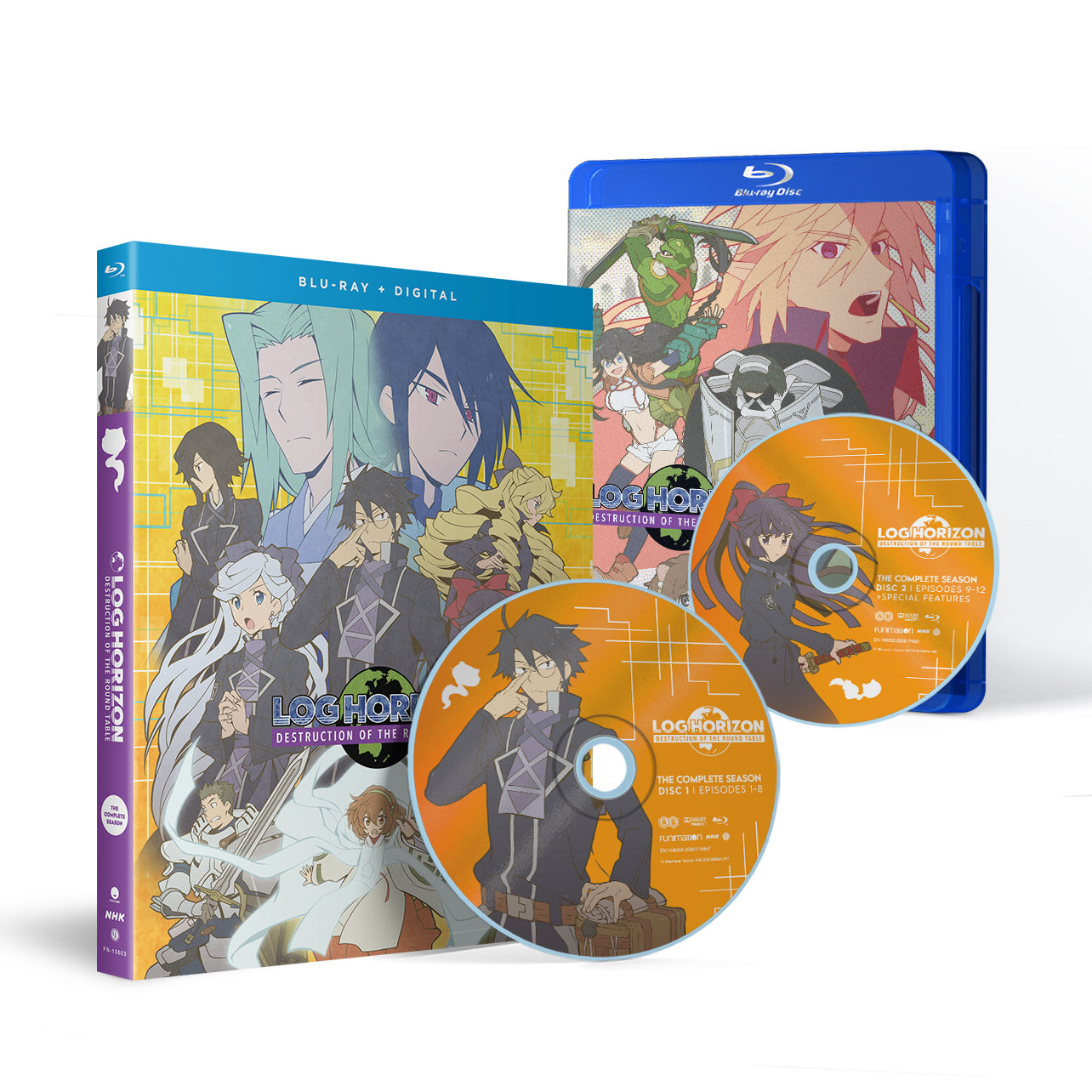 Log Horizon: Destruction of the Round Table - Blu-ray | Crunchyroll store