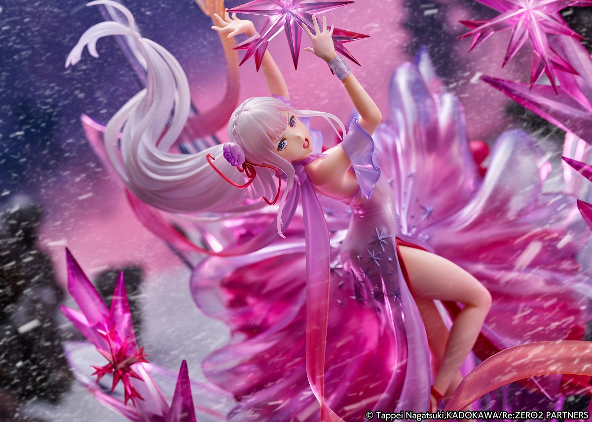 Emilia Frozen Crystal Dress Ver Re:ZERO Figure image count 7