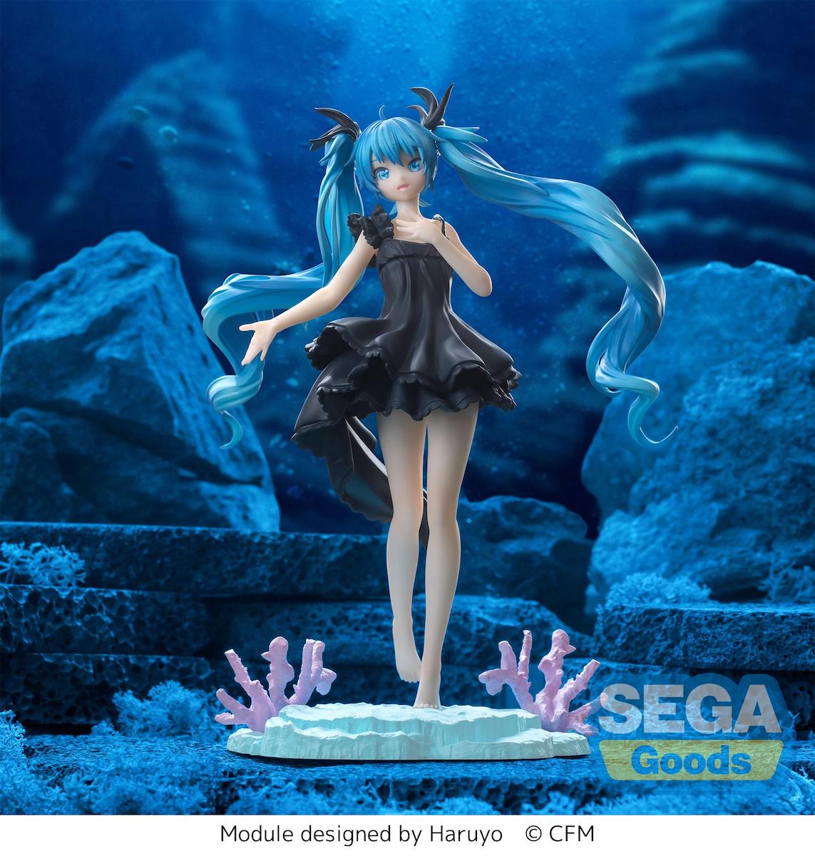 Hatsune Miku Project DIVA MEGA 39's - Hatusne Miku Luminasta Figure (Deep Sea Girl Ver.) image count 0