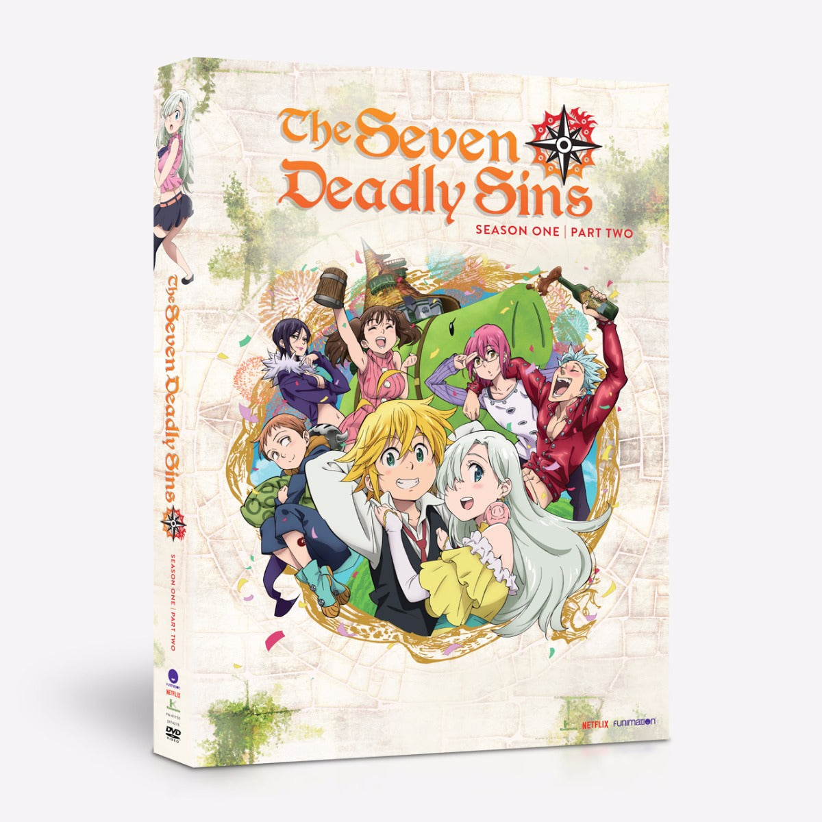 The Seven Deadly Sins - 1 - Part 2 - DVD | Crunchyroll store