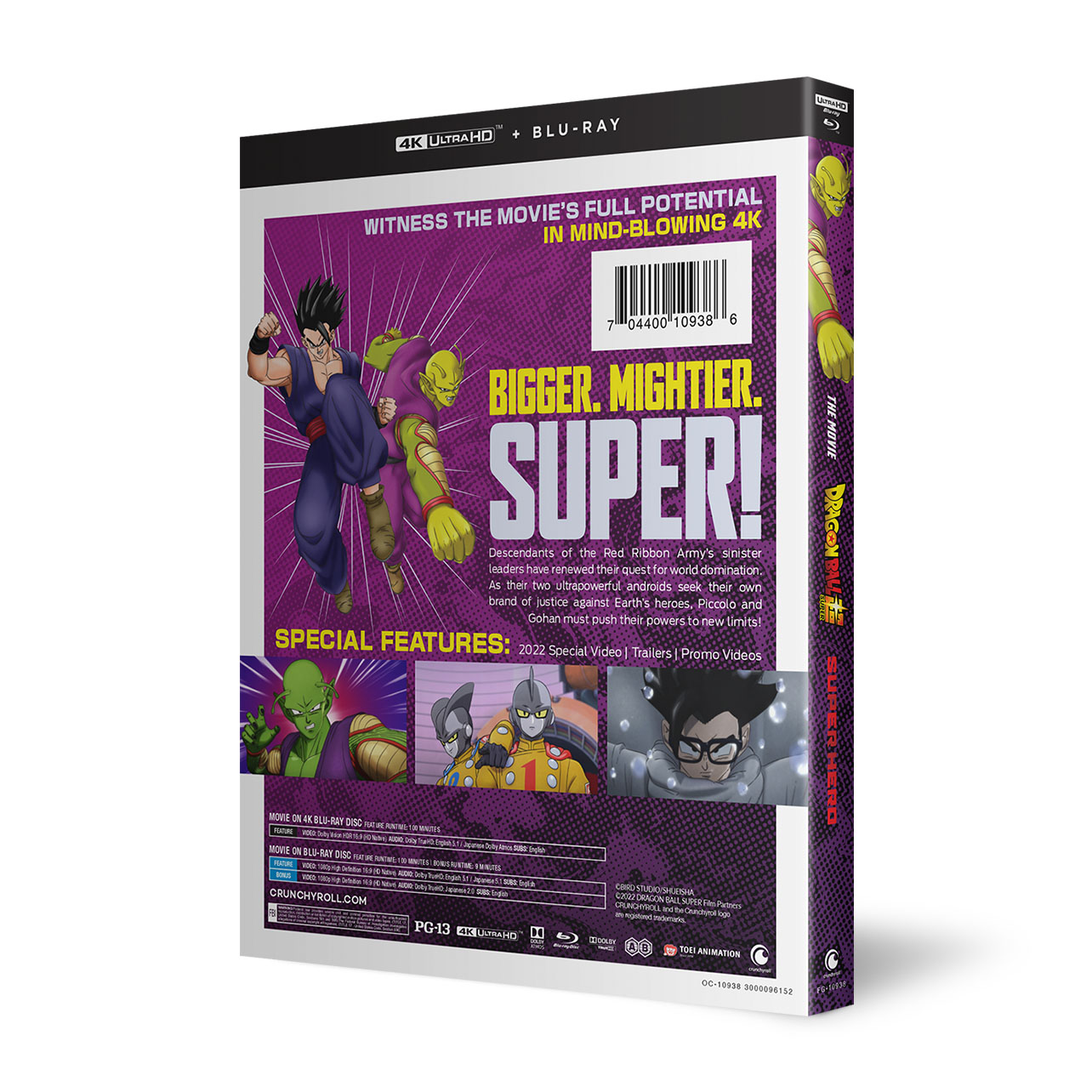 Dragon Ball Super: Super Hero First Limited Edition Booklet Japan Blu-ray