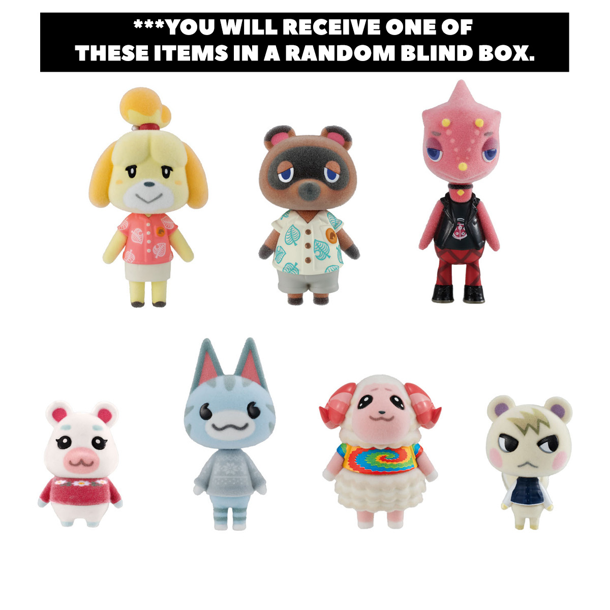 Animal Crossing New Horizons Villagers Vol 1 (Re-Run) Figure Blind Box image count 0