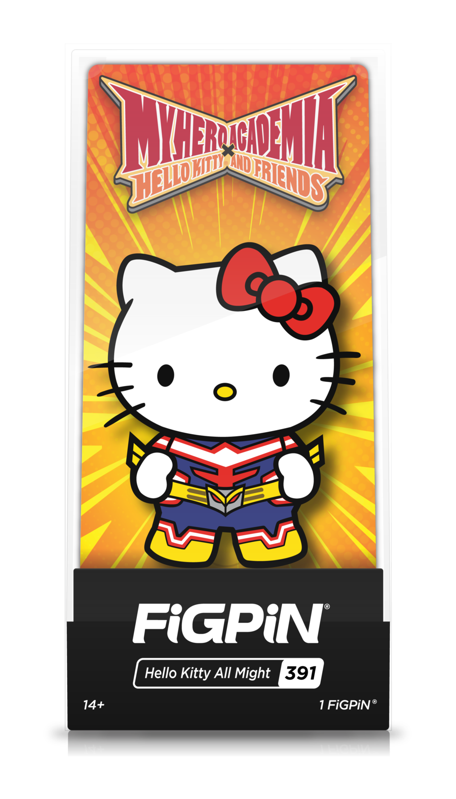 My Hero Academia - Hello Kitty All Might FiGPiN (#391) image count 1