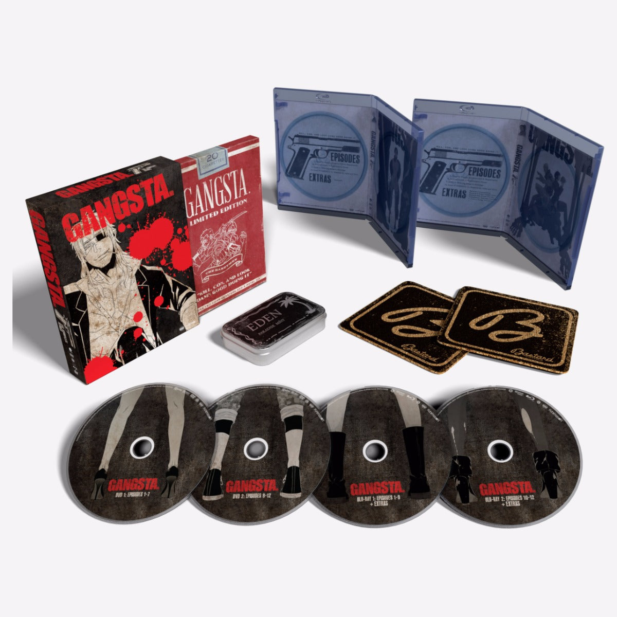 GANGSTA. - The Complete Series - Blu-ray + DVD - LE