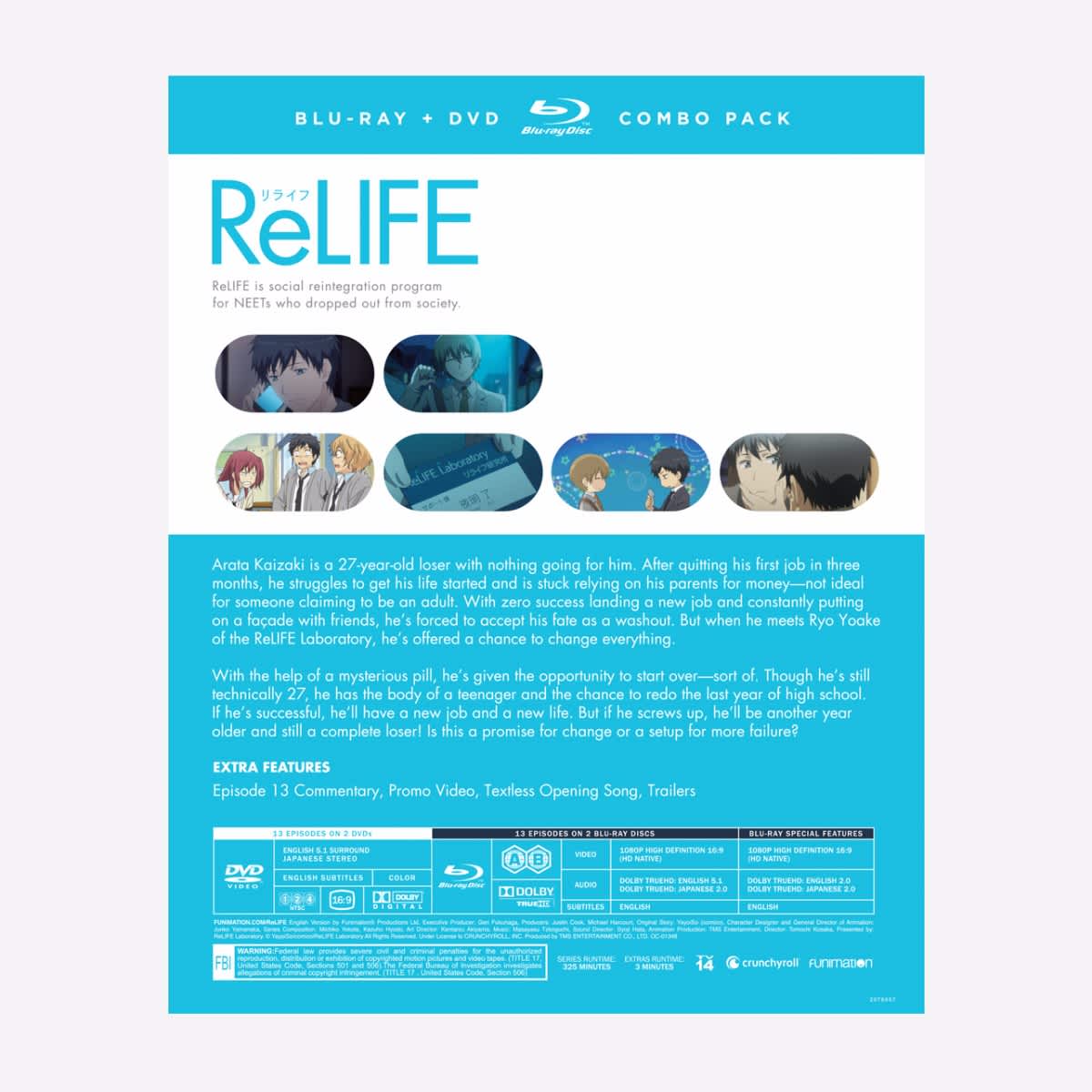 Relife - Season 1 - Blu-ray + DVD