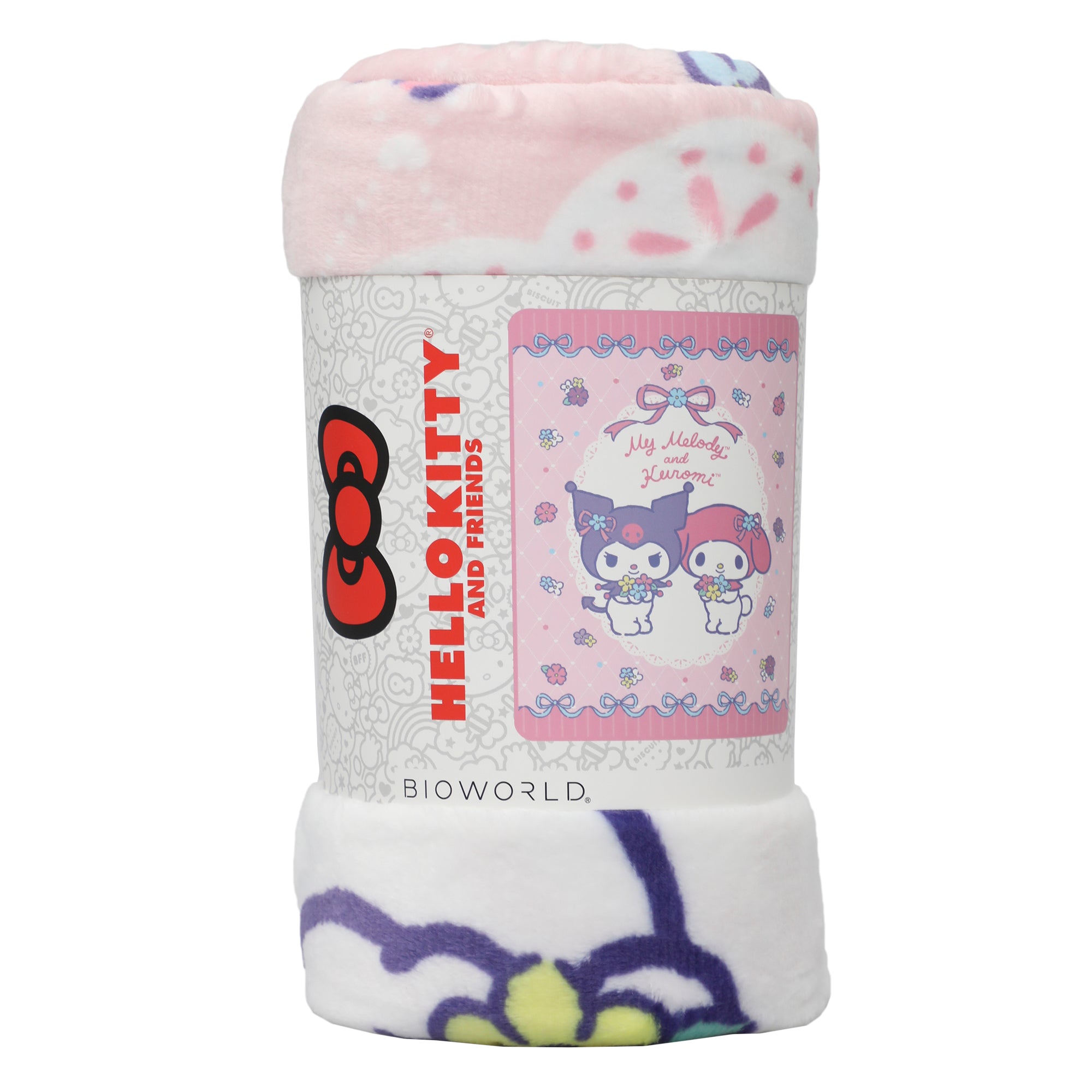 Sanrio My Melody & Kuromi Throw Blanket Crunchyroll store