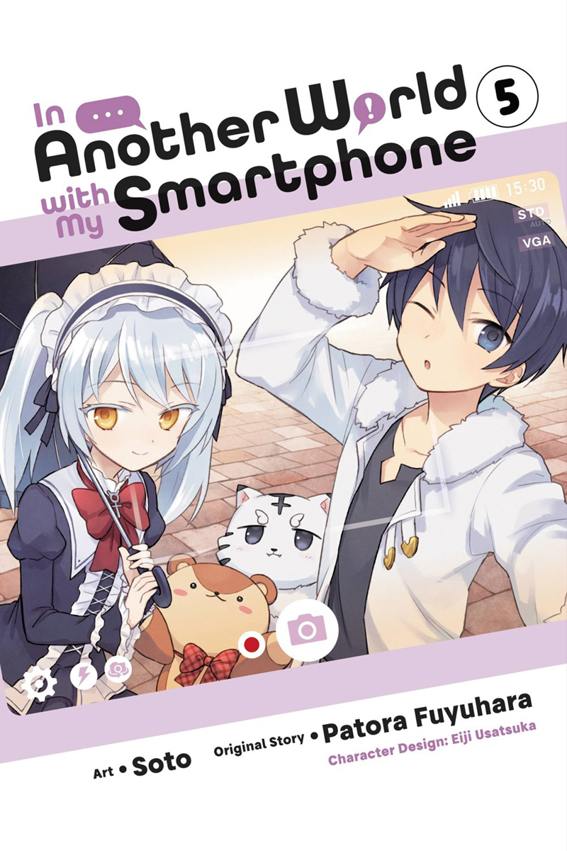 Manga Mogura RE on X: In Another World With My Smartphone manga  adaptation Vol.13 by Fuyuhara Patora, Soto Season 2 of anime starting in  April 3. English release @yenpress (Isekai wa Smartphone