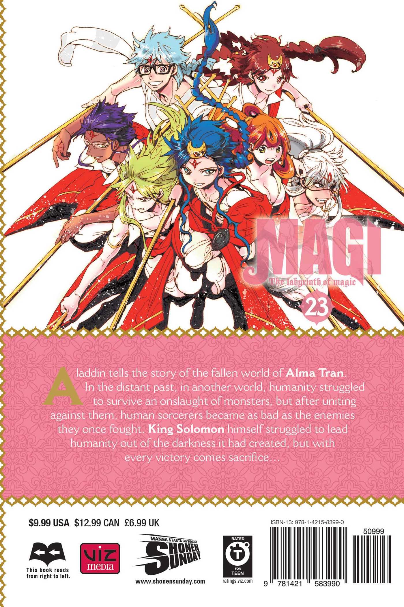 Magi Manga Volume 23 | Crunchyroll Store