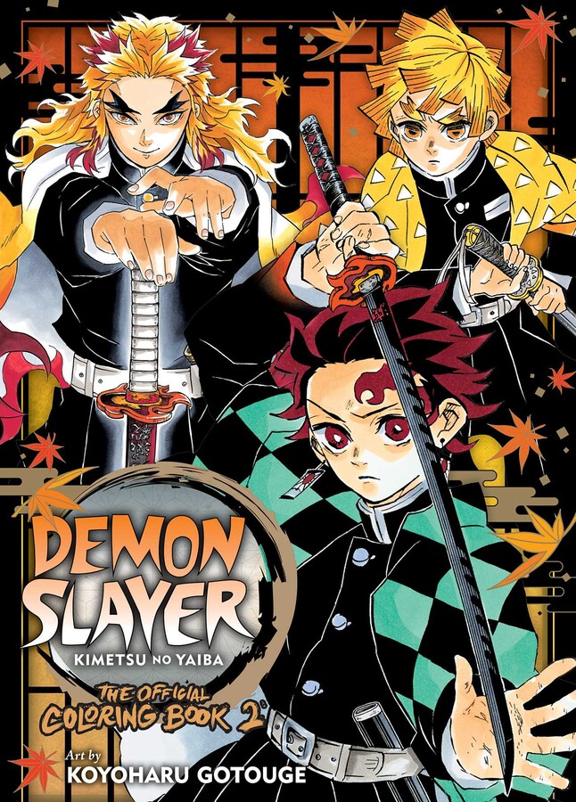 Demon Slayer Kimetsu no Yaiba The Official Coloring Book Volume 2 image count 0