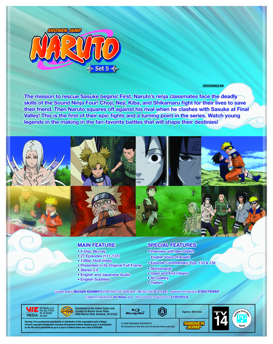 Naruto Shippuden: Set Five