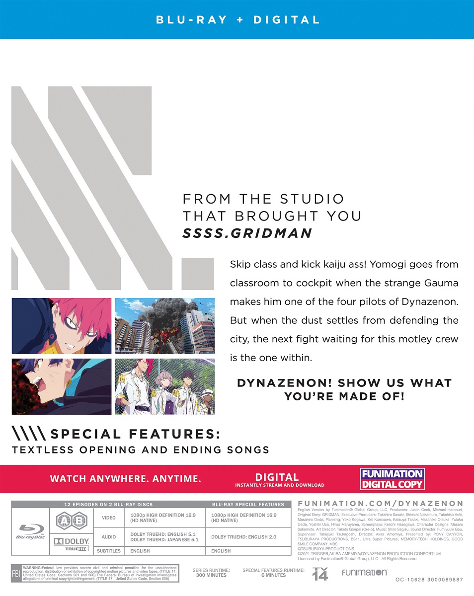 SSSS.DYNAZENON Blu-ray | Crunchyroll Store