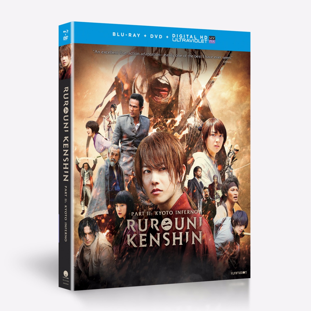 Rurouni Kenshin: Kyoto Inferno - The Second Movie - Blu-ray + DVD image count 0