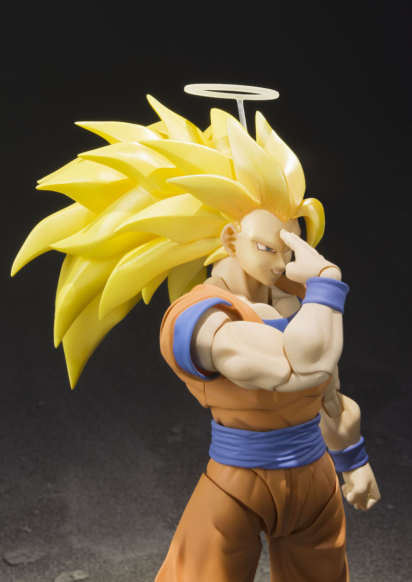 Boneco Dragon Ball - Goku Super Saiyan 3 - 10cm Banpresto